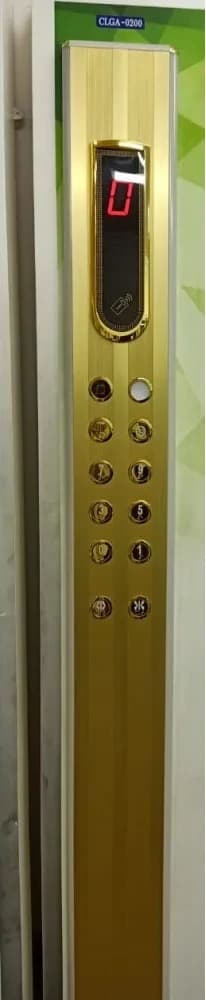 بوتونيرة كابينة مصعد CLGA-0200