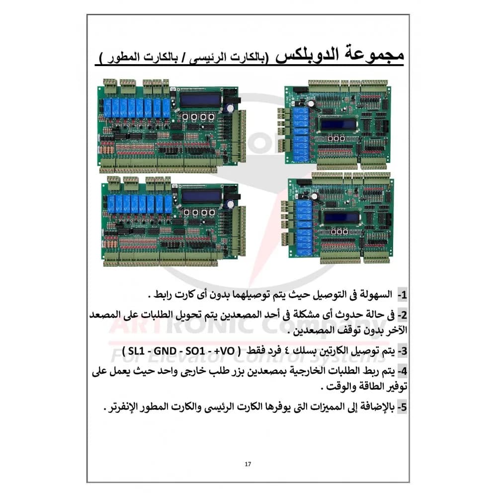 كارت تحكم حسين مجموعة الدوبلكس 8 وقفة