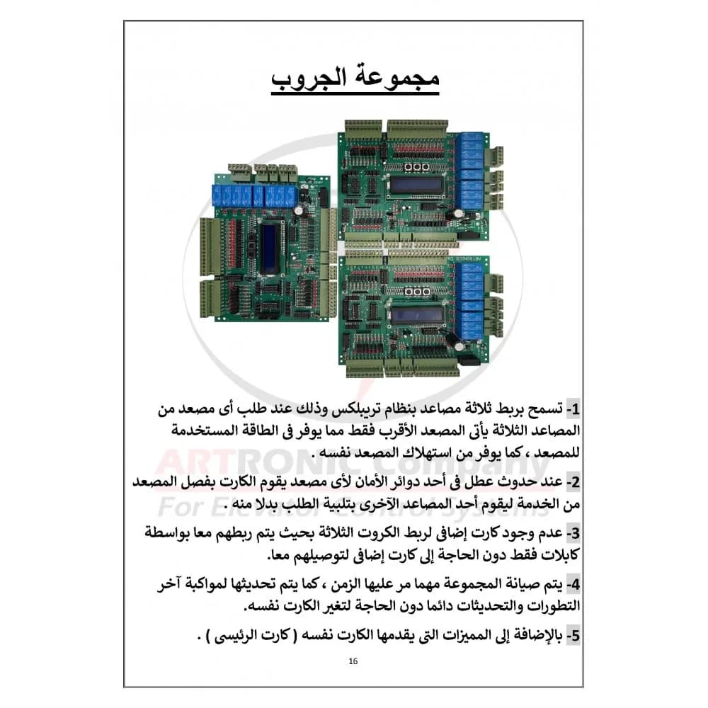 كارت تحكم حسين مجموعة التربلكس