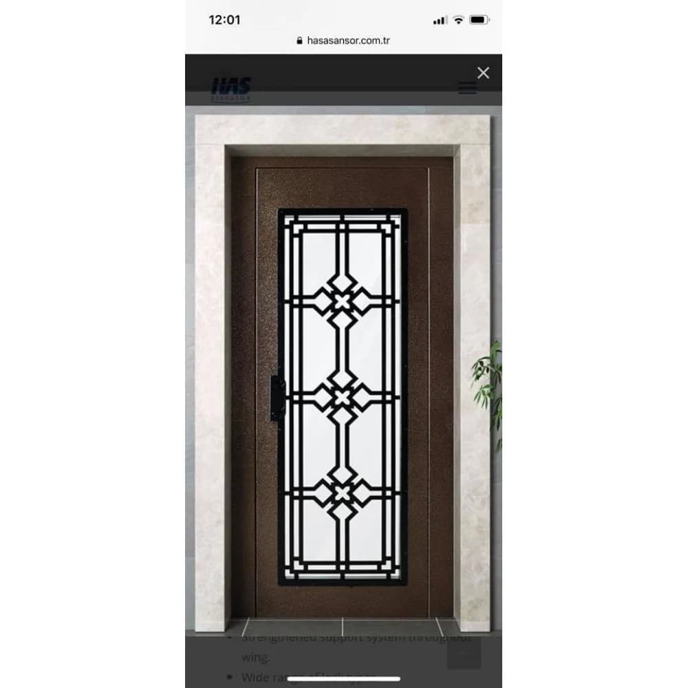 باب HAS تركي 70 سم - فورجيه - يمين